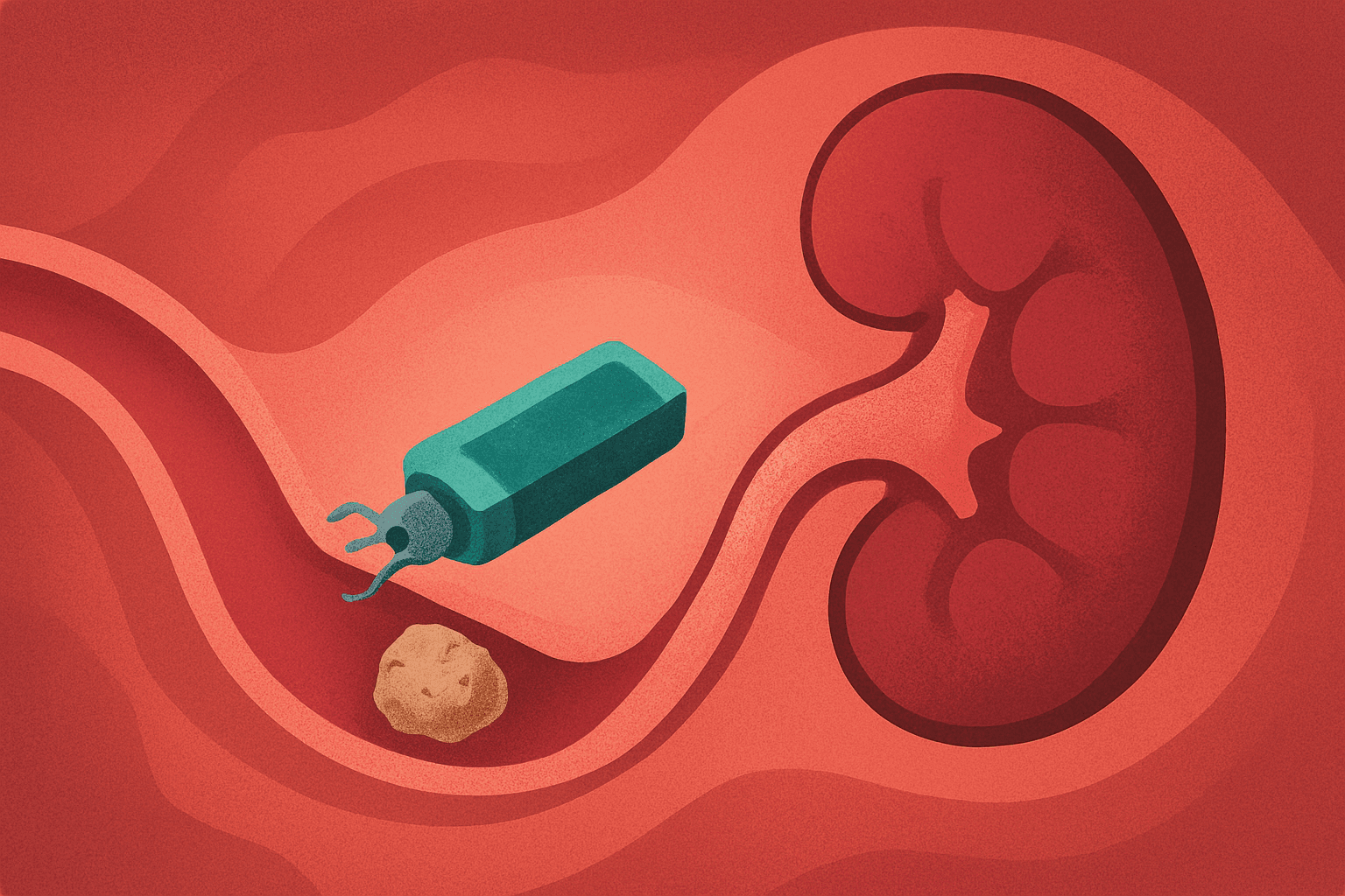 گردے کی پتھری توڑنے والا چاول جتنا روبوٹ تیار