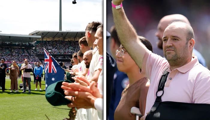 ایشیز ٹیسٹ: آخری میچ سے قبل سڈنی سانحے کے ہیروز کو خراجِ تحسین  