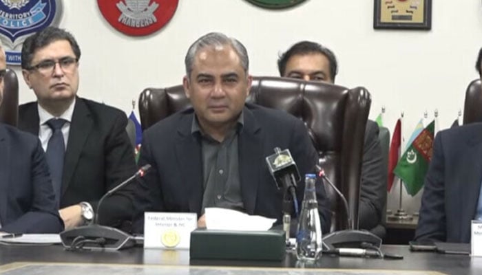 افغانیوں کو خیبرپختونخوا میں تحفظ دیا جارہا ہے: محسن نقوی