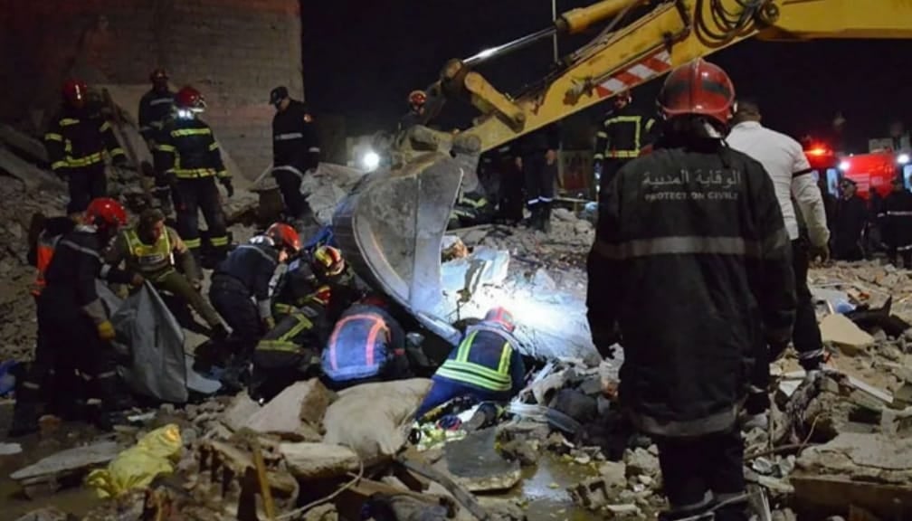 مراکش میں دو عمارتیں زمین بوس، 22 افراد ہلاک