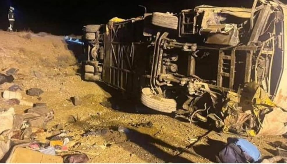 ایران میں مسافر بس کو حادثہ، 11 افراد ہلاک ہوگئے