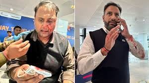 بھارتی ایئرلائن کے پائلٹ کا ایک مسافر پر تشدد، مار مار کر لہولہان کردیا