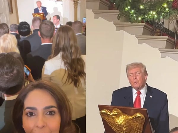 بھارتی اداکارہ ملائکہ شراوت کی وائٹ ہاؤس میں ایک تقریب میں شرکت،مداح حیران