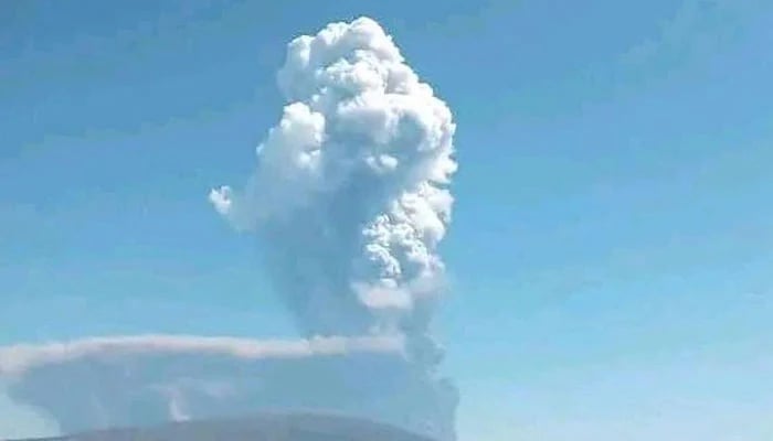 ایتھوپیا کے آتش فشاں کی راکھ پاکستان سے بھارت منتقل