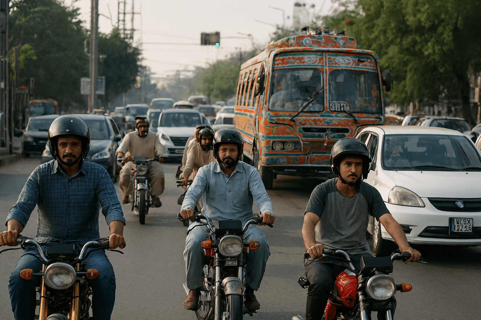 پنجاب کے ڈرائیوروں کے لیے چالان کے نئے جرمانے