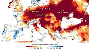 یورپ کے زیرِ زمین پانی کے ذخائر خشک ہونے لگے، آخر وجہ کیا؟