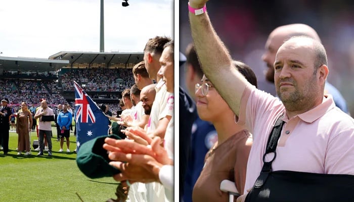 ایشیز ٹیسٹ: آخری میچ سے قبل سڈنی سانحے کے ہیروز کو خراجِ تحسین